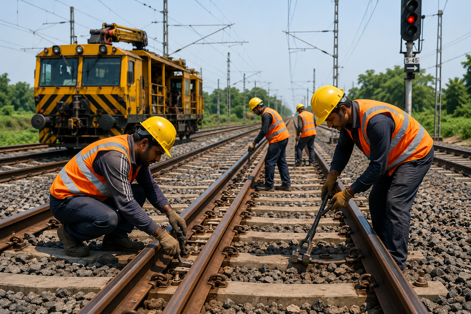 Railway Track Maintanence